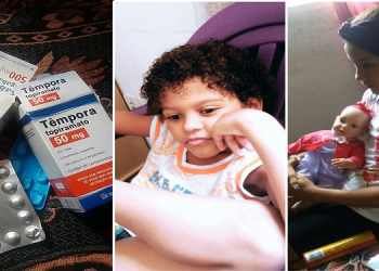 Mãe com dois filhos autistas e epiléticos pede ajuda para comprar remédios